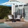 Best Choice Products 10ft 3-Tier Patio Umbrella, Market Sun Shade w/ Tilt Adjustment, Easy Crank - 4 of 4