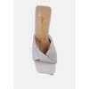 Cupid Kiss Pleated Twist Strap Sandals Women - 4 of 4