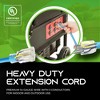 GEARit 14/3 Outdoor Extension Cord 100 Feet - SJEOW - Extreme Weather Resistant - 14 Gauge 3 Prong, Blue - 2 of 4