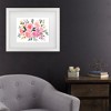 Trademark Fine Art - Rosana Laiz Blursbyai Janis bouquet Matted Framed Art - 2 of 4