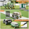 COZONY Multiple sizes Heavy Duty Steel Garden Cart, 500/900/1200/1400 lbs Capacity, 3-in-1 Utility Wagon with Removable Mesh Sides, Rotating Handle - 4 of 4
