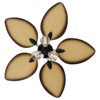 YIYIBYUS 52In 5-Blade Palm Island Bronze Tropical Reversible Ceiling Fan with Remote - 4 of 4
