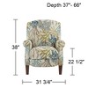 Kensington Hill Coral Reef Caribbean Upholstered Fabric 3-Way Power Recliner Chair - image 4 of 4