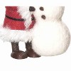 Gallerie II Santa With Snowman Figurine - 3 of 3
