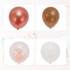 Unique Bargains Latex Party Balloons 10 -12" Round with Ribbon for Party Decorations - 3 of 4