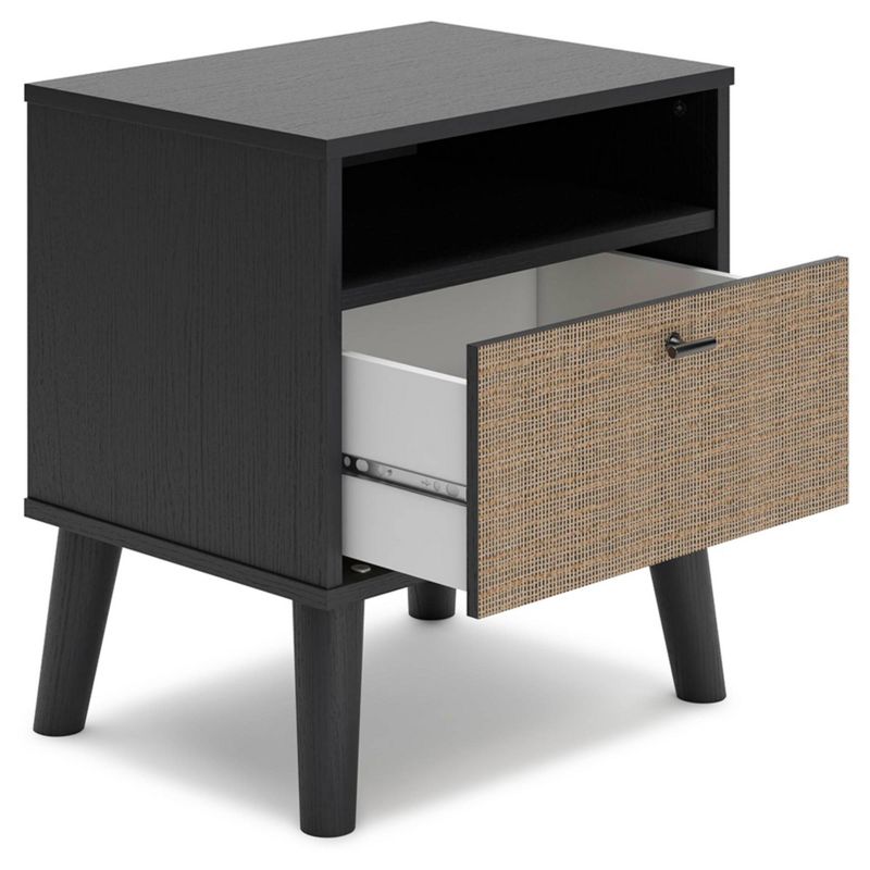 Charlang Nightstand Black/Gray/Beige - Signature Design by Ashley, 3 of 13