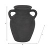 Charming Terracotta Vase with Handles - Elegant Home Decor for Living Room, Bedroom, Office and Room Display - 3 of 4