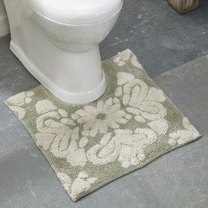 Medallion Collection 100% Cotton Tufted Bath Rug Set of 3 - Better Trends - 1 of 4