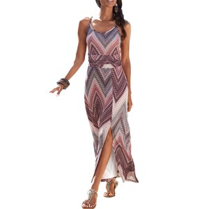 Women's Sleeveless Print Maxi Dress - LASCANA - 1 of 4