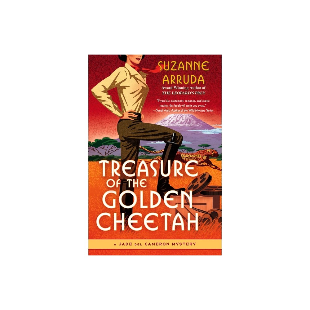 Treasure of the Golden Cheetah - (Jade del Cameron Mystery) by Suzanne Arruda (Paperback)