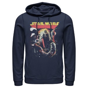 Men's Star Wars Vader Collage Pull Over Hoodie - 1 of 4