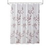 VYNXARIA Modern contemporary shower curtain,Lightweight sheer fabric for a fresh look and feel,Multicolor - 2 of 4
