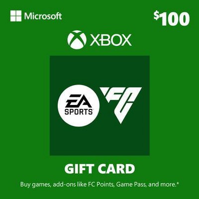 $100 Xbox Branded Cash EA FC eGift Card (Email Delivery)