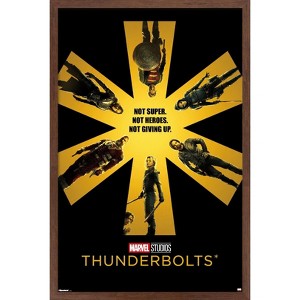 Trends International Marvel Thunderbolts (2025) - One Sheet Framed Wall Poster Prints - 1 of 4