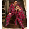 Alexander Del Rossa Women's Hooded Footed Adult Onesie Pajamas, Plush Winter PJs with Hood - image 4 of 4