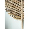 Wall Art - Teakwood Leaves 40" H - Handmade Distressed Tan Finish, Set of 3 By Kalalou - 3 of 3