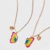 Girls' Butterfly Heart Locket Necklace - Cat & Jack™ : Target