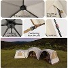 Naturehike Camping Tent Canopy Sun Shade,Outdoor Tent for Camping,Fishing,Picnics, Canopy Available with Ground Cloth,Door Curtains,Tent Connector - 2 of 2