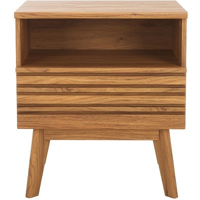 Esma 1 Drawer 1 Shelf Nightstand - Safavieh