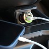 Insten Dual USB For Car Charger Adapter for iPhone 11 Pro Max SE XS X 8 8+ iPad Mini Air Pro Samsung S10 S9 S8 S10 S10e Tab Note 10 8 5 Black 2-Port - 2 of 4