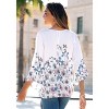 Women's Floral Patterned Blouse Shirt - LASCANA - 3 of 4