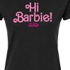 Women's - Barbie - Hi Barbie Fitted Graphic T-Shirt - 2 of 3