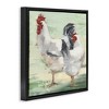 Stupell Industries Farmhouse Chickens Hens Painting Floating Frame Canvas Art - 2 of 4