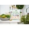 C&F Home 10" x 10" St. Patrick's Day "Cutest Clover In The Patch" Embroidered  Small/Petite Accent Throw Pillow - 2 of 4