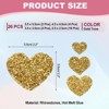Unique Bargains Iron On Durable DIY Clothing Heart Rhinestone Patches 26 Pcs - 2 of 4