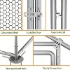 Vipbear Large - Scale Chicken Coop Run with Immersed Wire Mesh, Complete with Cover and Secure Lock for Yard Use - 4 of 4