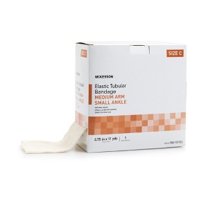 McKesson Spandagrip Cotton-Poly Blend Elastic Tubular Support Bandage Beige NonSterile Size C 2-3/4 Inch X 11 Yard 1 Ct - 1 of 4