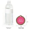 Big Dot of Happiness Chic 16th Birthday - Pink and Gold - Birthday Party Favor Gift Tags (Set of 20) - 3 of 4