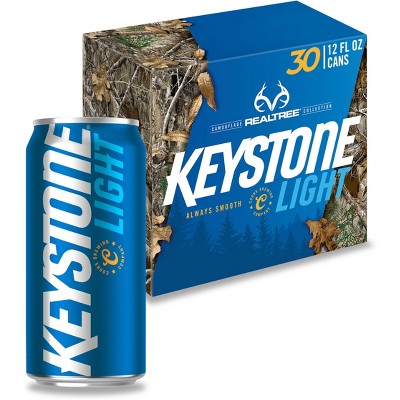 Keystone Light Beer - 30pk/12 fl oz Cans