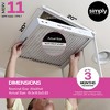 Simply Air Filter, MERV 08, MERV 11, MERV 13, 1 Pack, Furnace Air Filter for HVAC - 3 of 4