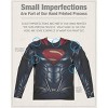 Men's Justice League Movie Superman Uniform (Front Back Print) Long Sleeve Costume T-Shirt - 4 of 4