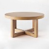 Rose Park Round Wood Coffee Table - Threshold™ designed with Studio McGee - 3 of 4