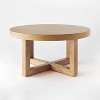 Rose Park Round Wood Coffee Table - Threshold™ designed with Studio McGee - image 3 of 4