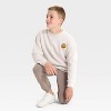 Boys' Active Comfort Fleece Crewneck Sweatshirt - All In Motion™ - 4 of 4