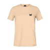 Dalix Butterfly Embroidered Cotton Relaxed Fit Short Sleeve Crewneck Tee Shirt Women - 3 of 4