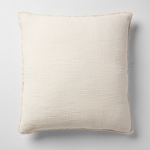 Chambray throw cheap pillow