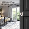 Itopfox 2 Single Cylinder Deadbolts Door Locks, Keyed Alike for Security, Satin Nickel Finish, Easy Installation, Residential Grade - 3 of 4