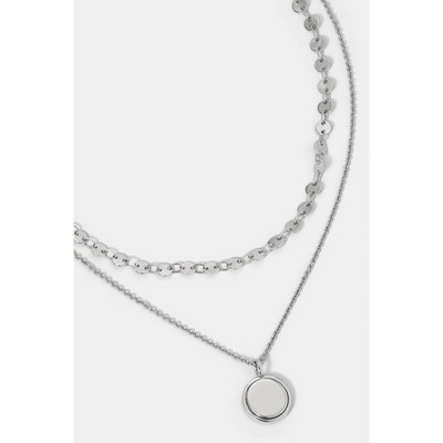 ROSALIA LAYERED COIN NECKLACE