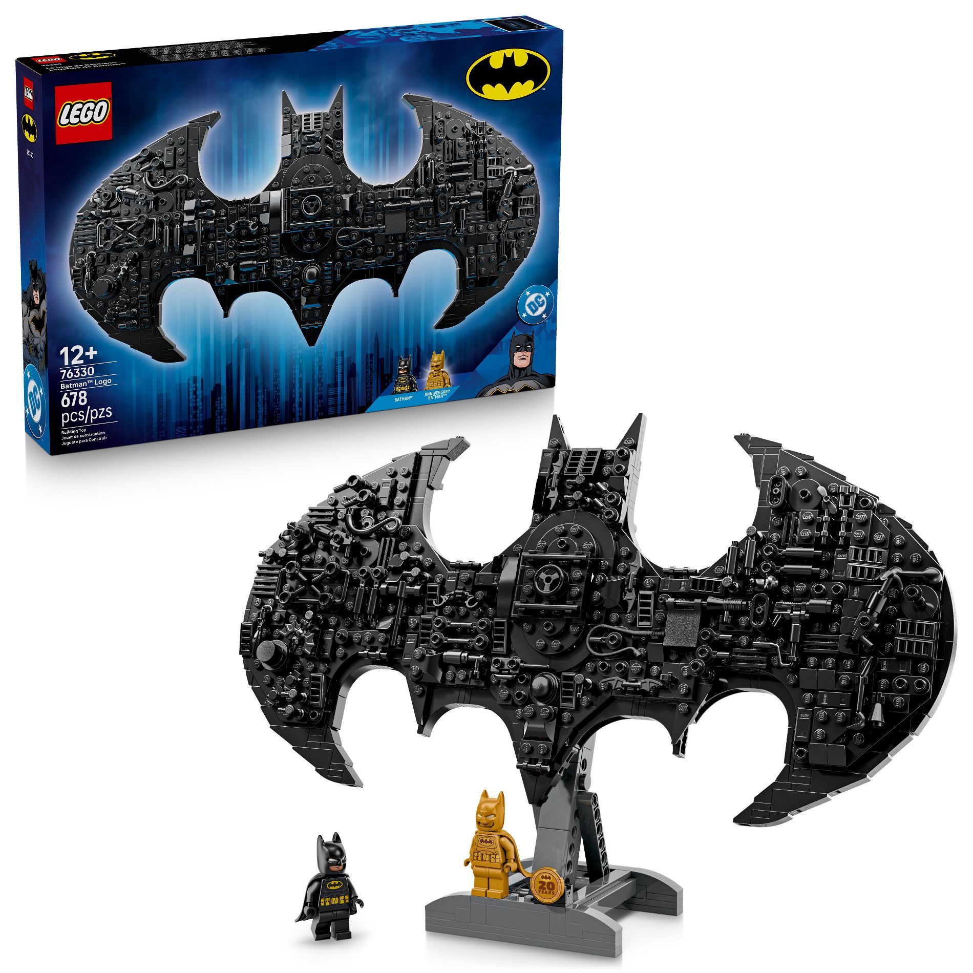 LEGO DC Batman: Batman Logo Building Toy 76330