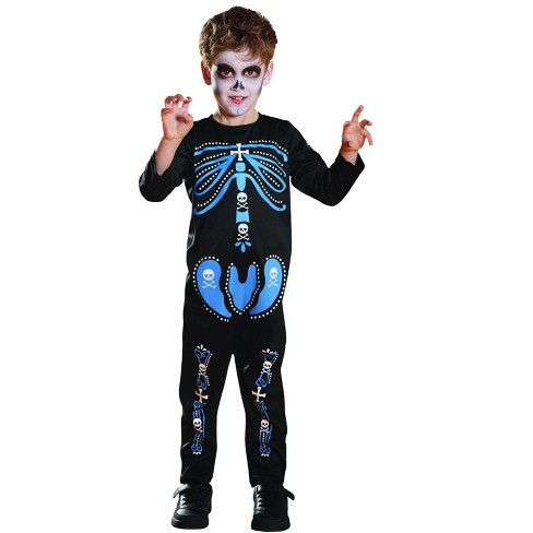 Northlight Skeleton Boy's Kid Halloween Costume - Ages 2-3 Years : Target
