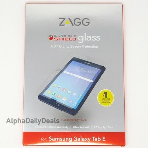 ZAGG InvisibleShield GLASS for Samsung Galaxy Tab E 8.0\",B07FTXBGK4" - 1 of 2