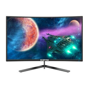Sceptre C248B FWT168 24 Inch AMD FreeSync Premium Curved Black Gaming Monitor - 1 of 4