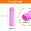 Unique Bargains Rubber Non-Slip Mushroom Bike Fit 7/8" Handlebar Grips 4.53" 4 Pairs - 2 of 4