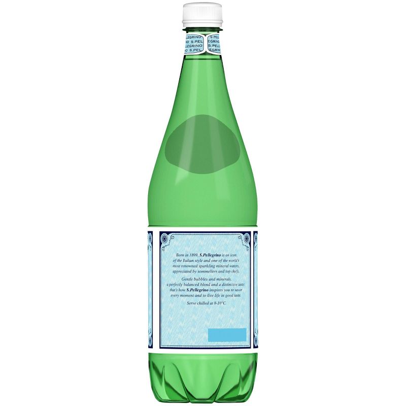S.Pellegrino Sparkling Natural Mineral Water - 33.8 fl oz., 2 of 6