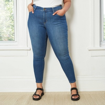 target mid rise skinny jeans