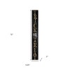 HomeRoots 72" Black And Gold Solid Wood Trick or Treat Halloween Porch Sign - 3 of 4